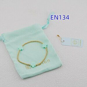 Enewton Gold Bead Cross Bracelet